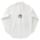 YOUSUN SHOPのブラックシバのキュートなロゴマーク Work Shirt