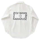 メガへクスのxxZOLTAXIANAIXATLOZxx（白） ワークシャツ