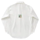 ぷぷオレンジのわんわん美容室 Work Shirt