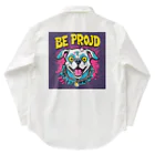 Be proudのBe proudわんちゃんバンドT Work Shirt