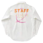 PiZakkuのスタッフTシャツ　りぼん ワークシャツ