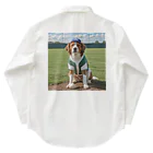 ぽめさくの犬野球 Work Shirt