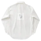 8890のラインアート　恐竜 Work Shirt