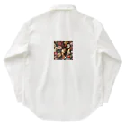 AQUAMETAVERSEのバラに囲まれた少女　美佐子 3320 Work Shirt