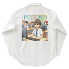 可愛い男の子イラスト販売所　By,keicyanの男の子　中学1年生　パソコン部 Work Shirt