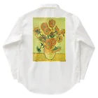 ryoryoの「ひまわり」ゴッホ　Vincent van Gogh / Sunflowers ワークシャツ