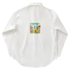 ほっこり絵音舎の🦋ちょうちょの大冒険グッズコレクション🌼✨ Work Shirt