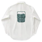 NIKORASU GOのアウトドア・キャンプデザイン「飯盒＜文字なし＞」 ワークシャツ