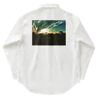 SHOPマニャガハの変わる空、変わる雲 Work Shirt