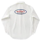 willie's Custom Brass@SUZURIの　willie's 公式ロゴアイテムズ ワークシャツ