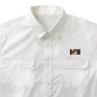 NoriNoriのフラワープリント Work Shirt