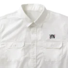 N谷スタジオの劇画調チワワのすっちゃん Work Shirt