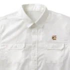 猫と紡ぐ物語の春の訪れを告げる桜満開 Work Shirt