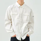 “すずめのおみせ” SUZURI店のボサ毛 ワークシャツ