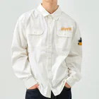 kocoon（コクーン）の満腹ハッピー犬 Work Shirt