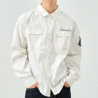 kocoon（コクーン）の夜型生活のネコ Work Shirt