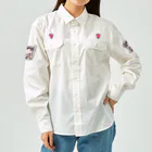 自由なサイト「me.ch」のクズ地雷ちゃん(透過) Work Shirt