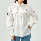 ill_hukuのillくん Work Shirt