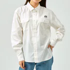 EQEffectのシロネコヒミコ ワークシャツ