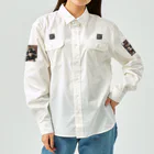 WildRiceのカフェゴリラ Work Shirt