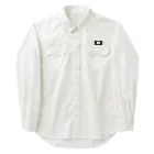 ゆにねこ惑星の❖僕のｴｰﾃﾞﾙﾜｲｽ❖左胸  黄色 Work Shirt