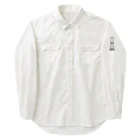 綾錦工房 りこりすの尺八−琴古流− 黒 Work Shirt