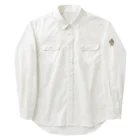 小鳥と映画館の真っ正面から跳び跳ねてくるウサギ達 Work Shirt