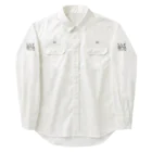 IMABURAIの煌めくミラー文字 Work Shirt