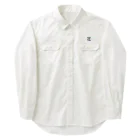 ChicCanvas Boutiqueの波乗り大好きフレンチブルドッグ Work Shirt