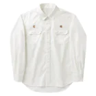 JapaneseArt Yui Shopの古代人の未来設計 Work Shirt