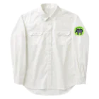 LalaHangeulのBaby Malayan tapir(マレーバクの子供) Work Shirt