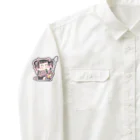 自由なサイト「me.ch」のクズ地雷ちゃん(透過) Work Shirt