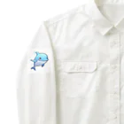 ワクワクセレブレイトのイルカくん Work Shirt