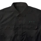 913WORKS WEB SHOP SUZURIの夜の蛾のシャツ_02 Work Shirt