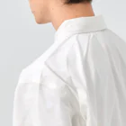 福 紀心 の 作品グッズの電線1　白 ワークシャツ
