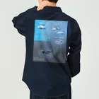 L_arctoaのイルカとクジラの違い ワークシャツ