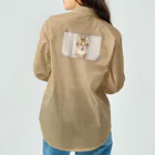 あふぐろ屋の映画のワンシーンのような猫 Work Shirt