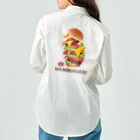 Train Kids! SOUVENIR SHOPのデカ盛りハンバーガー ! Work Shirt