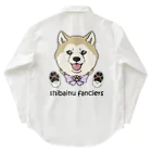 豆つぶのshiba-inu fanciers(シニア柴) ワークシャツ