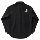 ASA DANCE WORKSの肩裏・左腕(White LOGO) Work Shirt