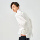 ASA DANCE WORKSの肩裏・左腕(White LOGO) Work Shirt