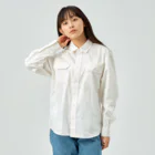 ASA DANCE WORKSの肩裏・左腕(White LOGO) Work Shirt