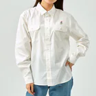 パティスリーハーモニカのハーモニカクマ(G)モノ紺 Work Shirt