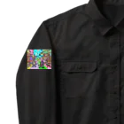 Ａ’ｚｗｏｒｋＳの宇宙人類皆兄弟 HORIZONTAL Work Shirt