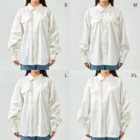Ａ’ｚｗｏｒｋＳの合わせ二つ髑髏 黒白（オリジナル家紋シリーズ） ワークシャツ