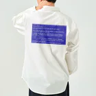 Ａ’ｚｗｏｒｋＳの一番コワいヤツ　ブルースクリーン Work Shirt