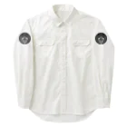 Ａ’ｚｗｏｒｋＳの下がり藤に髑髏 黒（オリジナル家紋シリーズ） Work Shirt