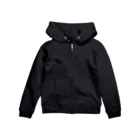 キッズサイズ　わんぱくぽめる堂のバックプリント キッズサイズ  39*Thank you*B Zip Hoodie