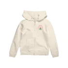 キッズサイズ　わんぱくぽめる堂のキッズサイズ　POMEぶ Cスイカ Zip Hoodie