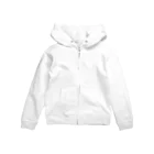 キッズサイズ　わんぱくぽめる堂のバックプリント*キッズサイズ*CT161 スズメがちゅんB Zip Hoodie